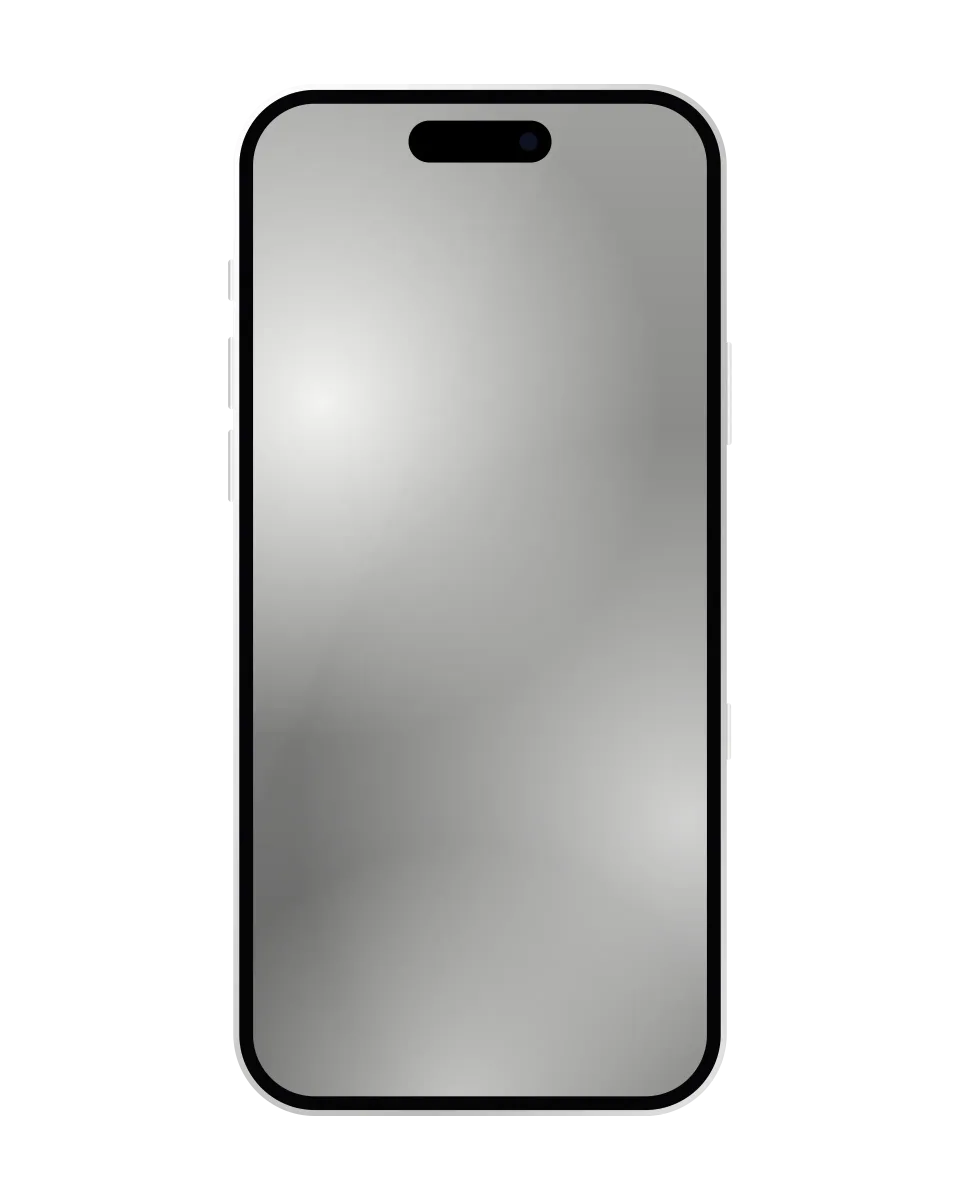 iPhone 17 nuevo y sellado, Blanco: ilustración del frente