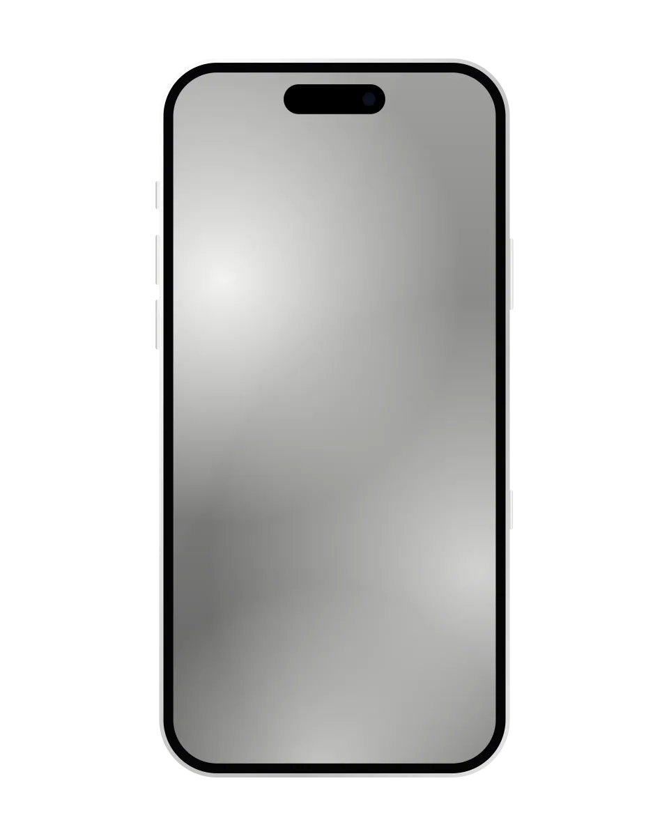 iPhone 17e nuevo y sellado, Blanco: ilustración del frente