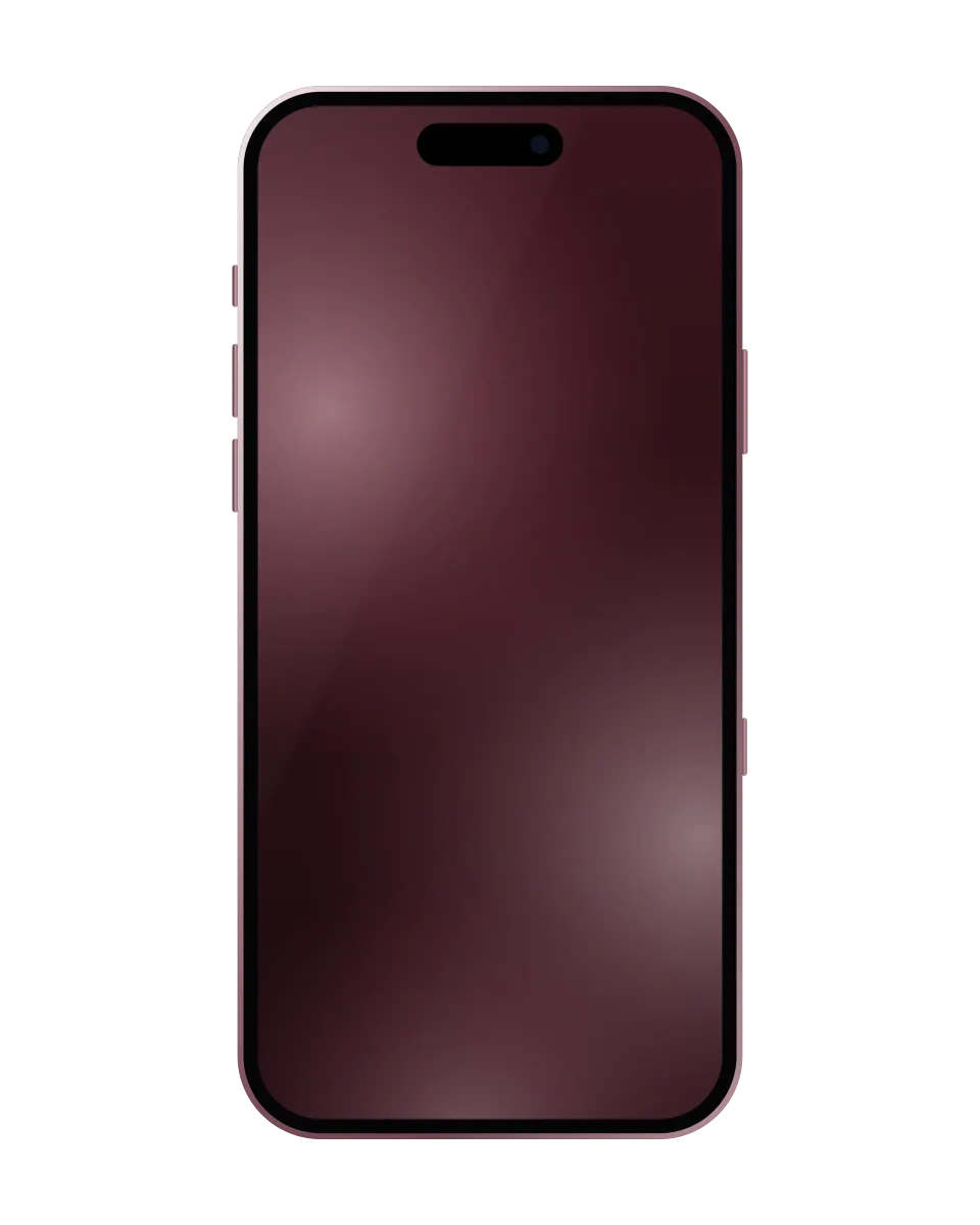 iPhone 18 Pro nuevo y sellado, Borgoña: ilustración del frente