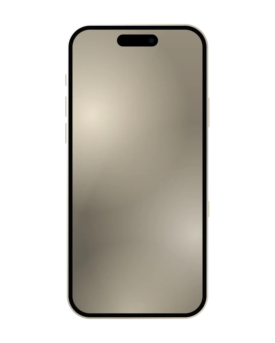 iPhone Air nuevo y sellado, Oro claro: ilustración del frente