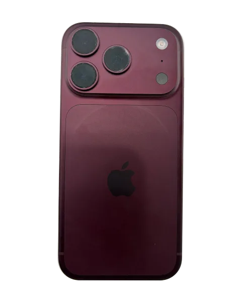iPhone 18 Pro Max nuevo y sellado, Borgoña: reverso